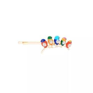 Enamel Glaze Bird Flock Hair Barrettes Hair Pins